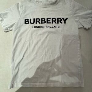 Burberry Kids White Tee - Short Sleeve